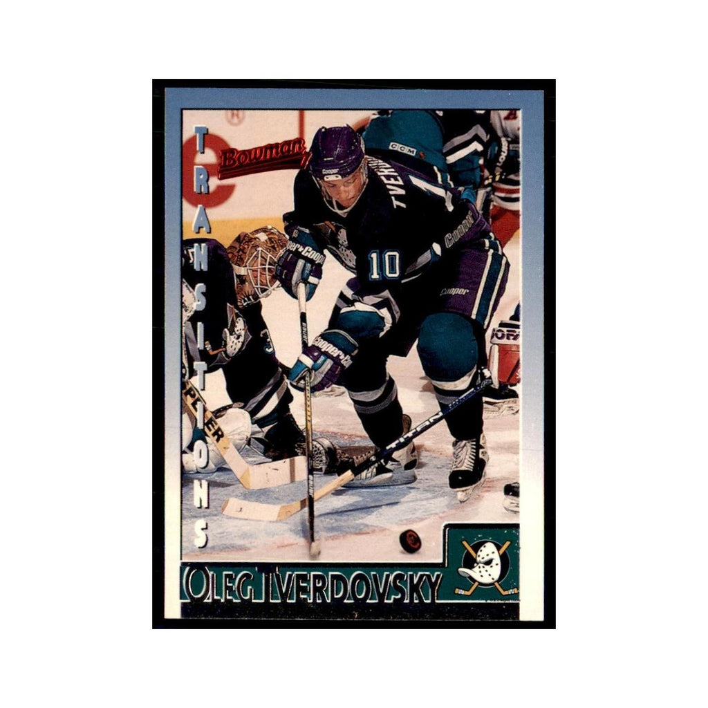 1995 Bowman Oleg Tverdovsky Anaheim Mighty Ducks #88