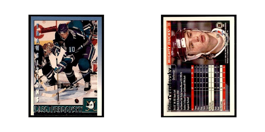 1995 Bowman Oleg Tverdovsky Anaheim Mighty Ducks #88