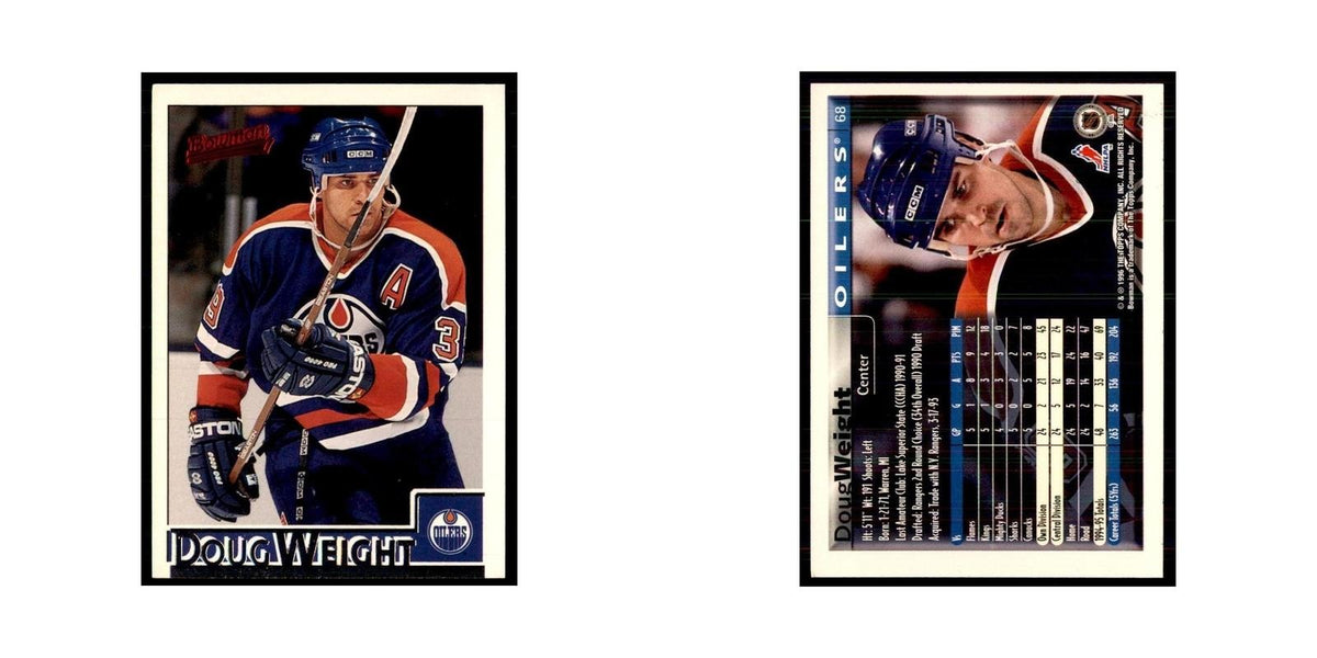 1995 Bowman Doug Weight Edmonton Oilers #68