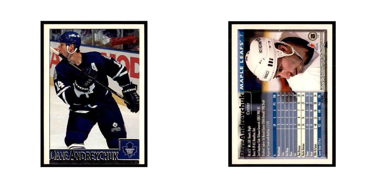 1995 Bowman Dave Andreychuk Toronto Maple Leafs #7