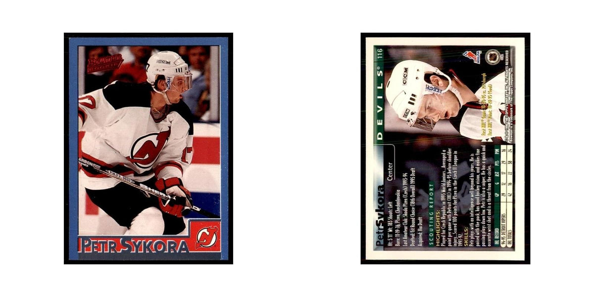 1995 Bowman Petr Sykora RC New Jersey Devils #116