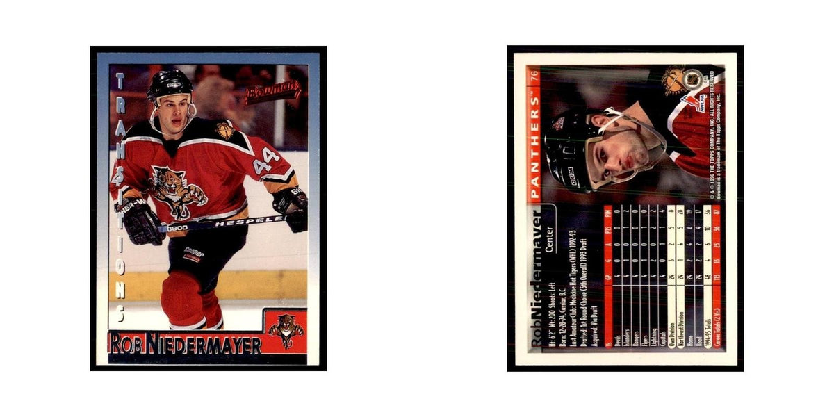 1995 Bowman Rob Niedermayer Florida Panthers #76