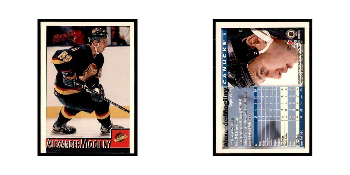 1995 Bowman Alexander Mogilny Vancouver Canucks #5