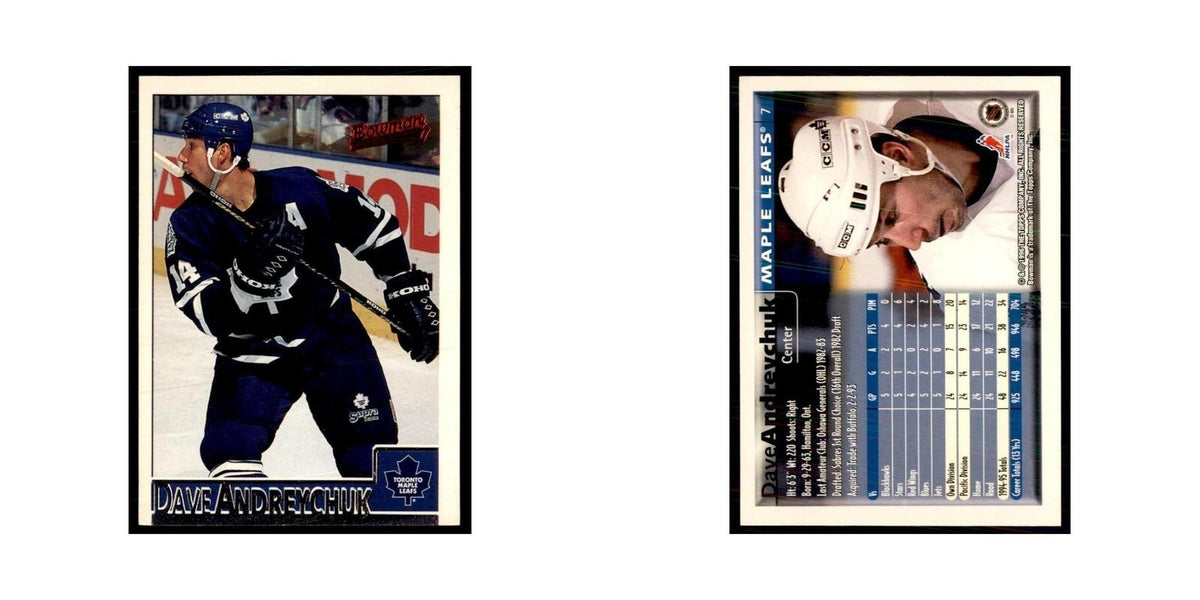 1995 Bowman Dave Andreychuk Toronto Maple Leafs #7