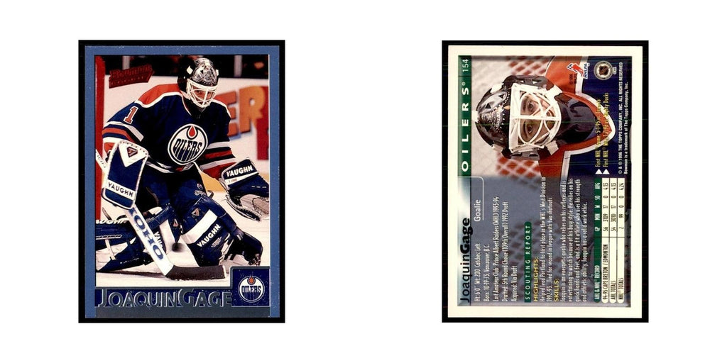1995 Bowman Joaquin Gage RC Edmonton Oilers #154
