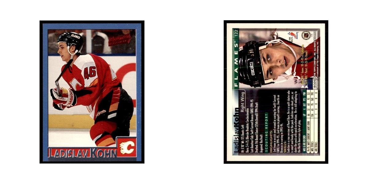 1995 Bowman Ladislav Kohn RC Calgary Flames #122