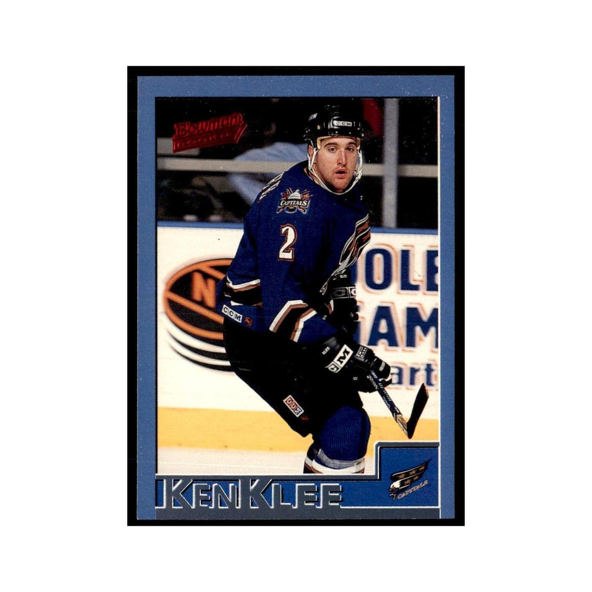 1995 Bowman Ken Klee RC Washington Capitals #163