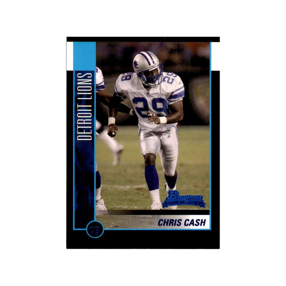 2002 Bowman Chris Cash RC Football Cards #230
