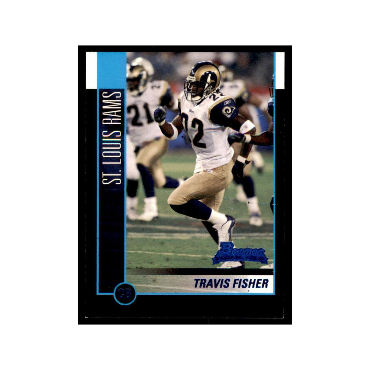 2002 Bowman Travis Fisher RC Football Cards #178