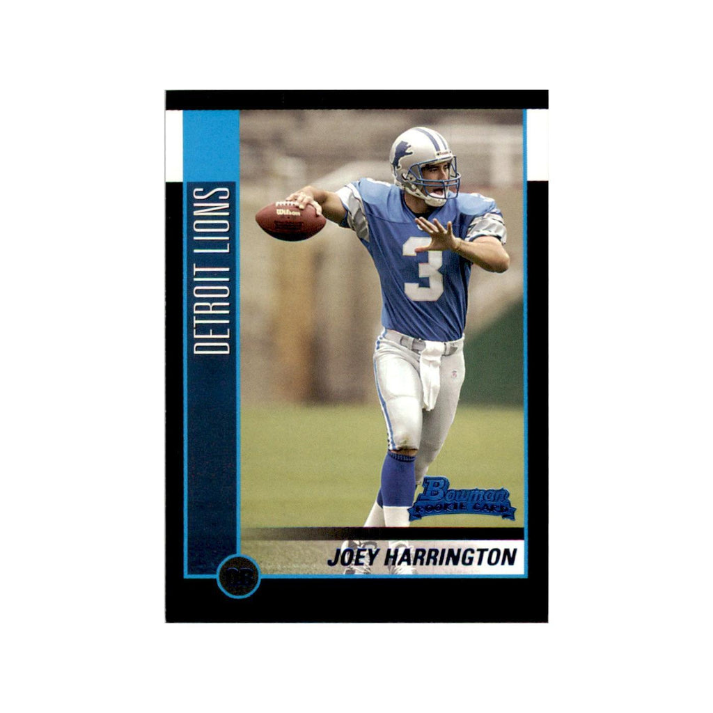 2002 Bowman Joey Harrington RC Football Cards #140