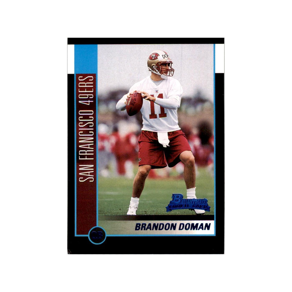 2002 Bowman Brandon Doman RC Football Cards #174