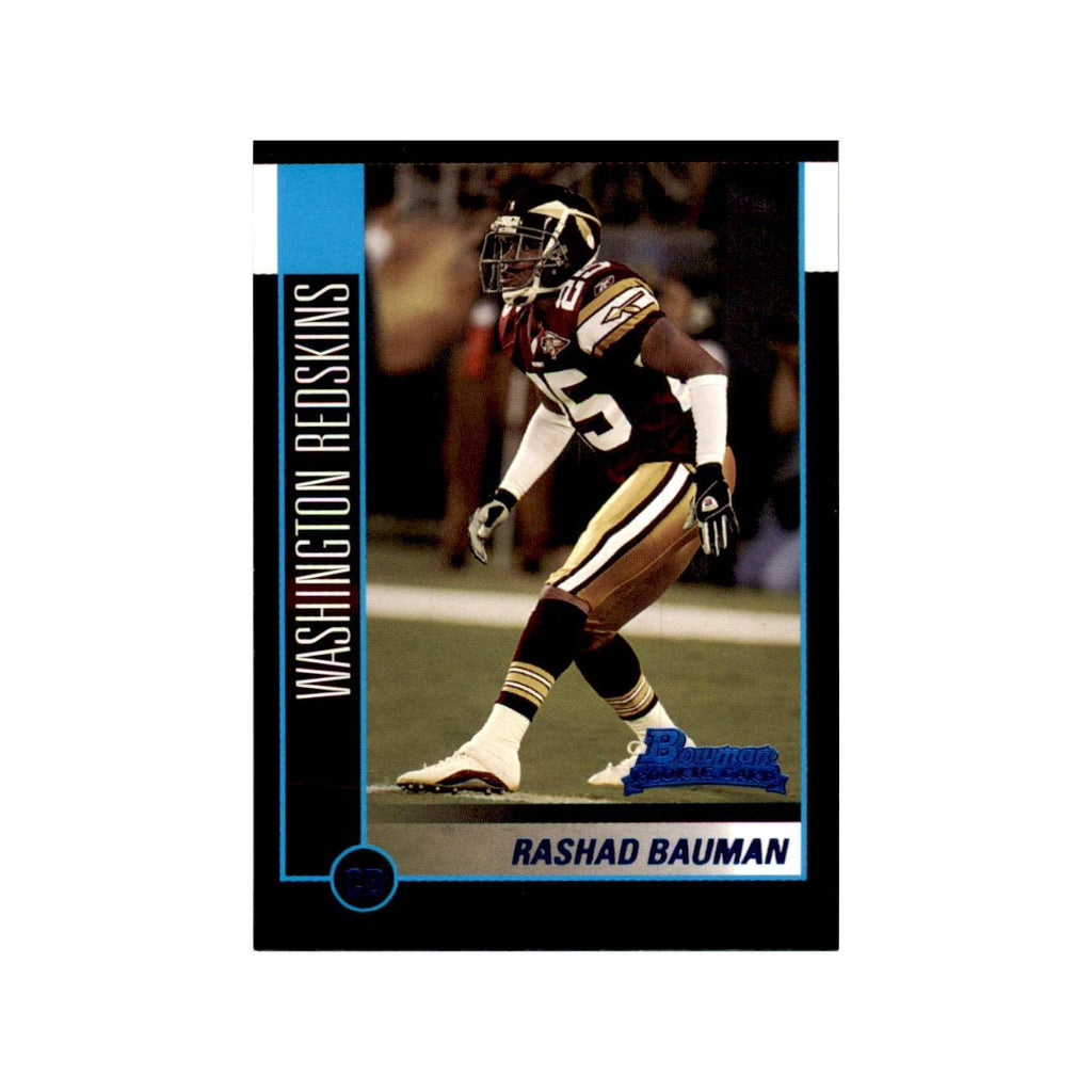 2002 Bowman Rashad Bauman RC Football Cards #236