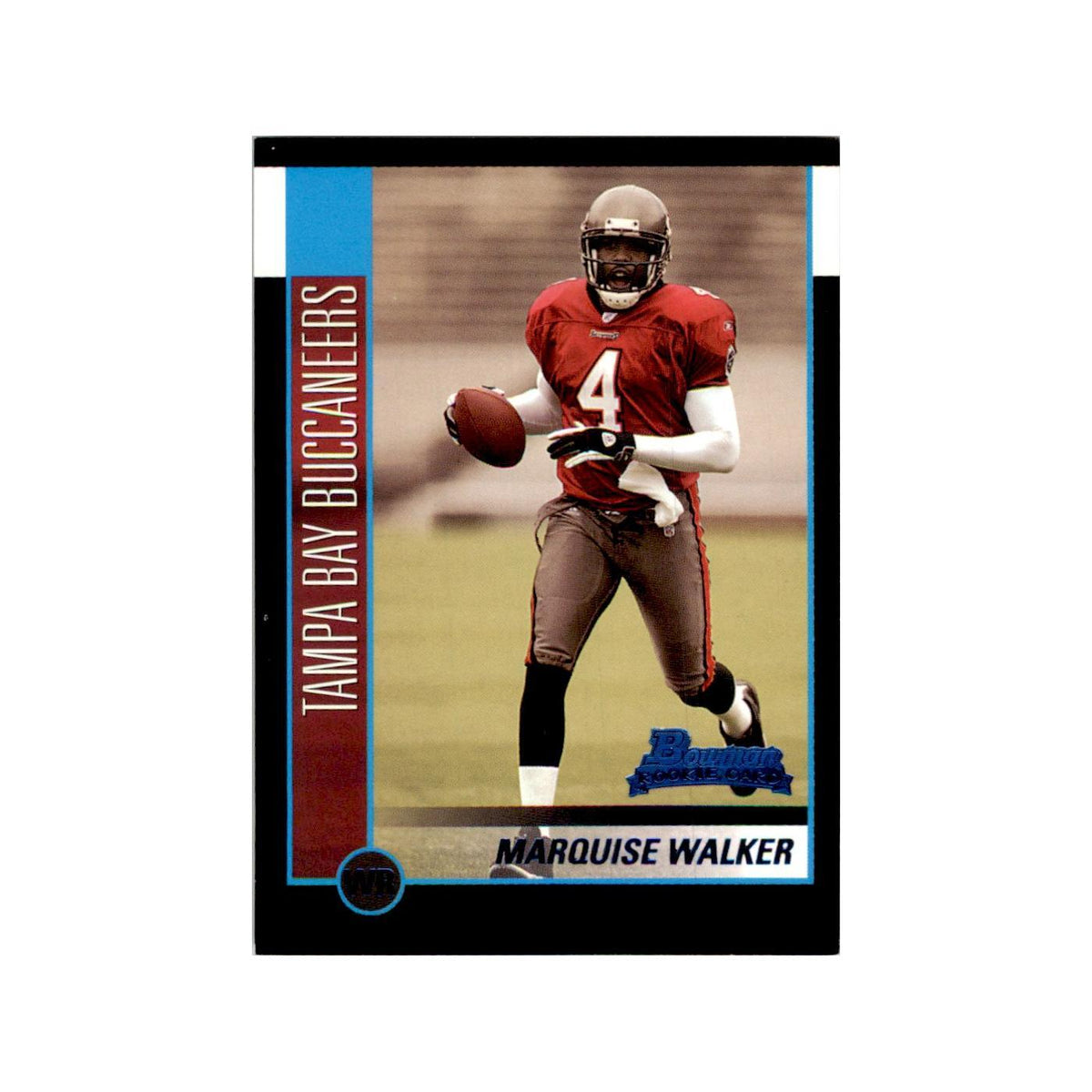 2002 Bowman Marquise Walker RC Football Cards #128