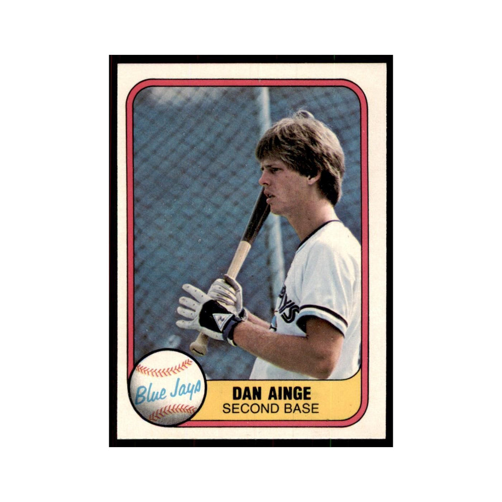 1981 Fleer Dan Ainge Baseball Cards #418