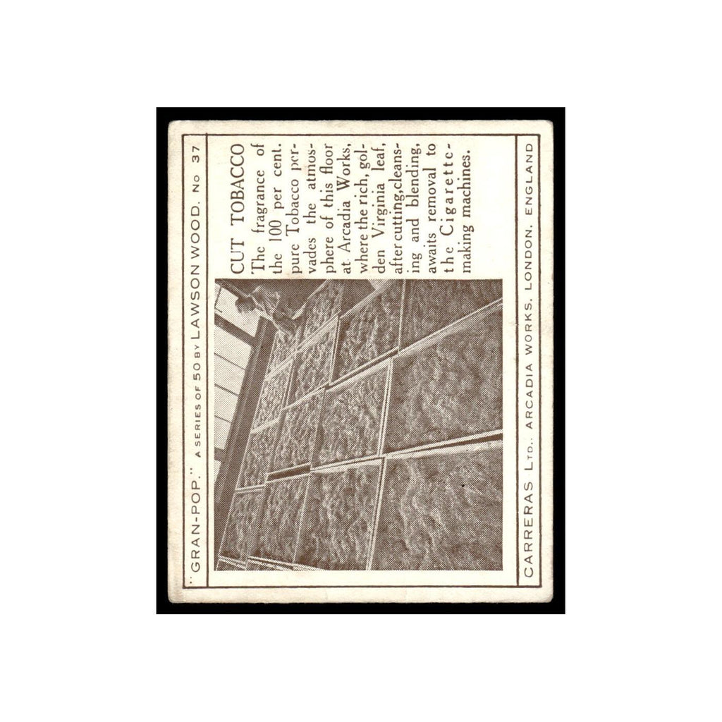 For What We Have Received 1934 Carreras Gran Pop Lawson Wood #37 VG
