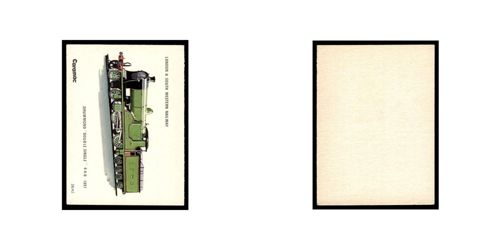 London South Western 1976 Caramac Railway Locomotives #28 Baseball Card EX
