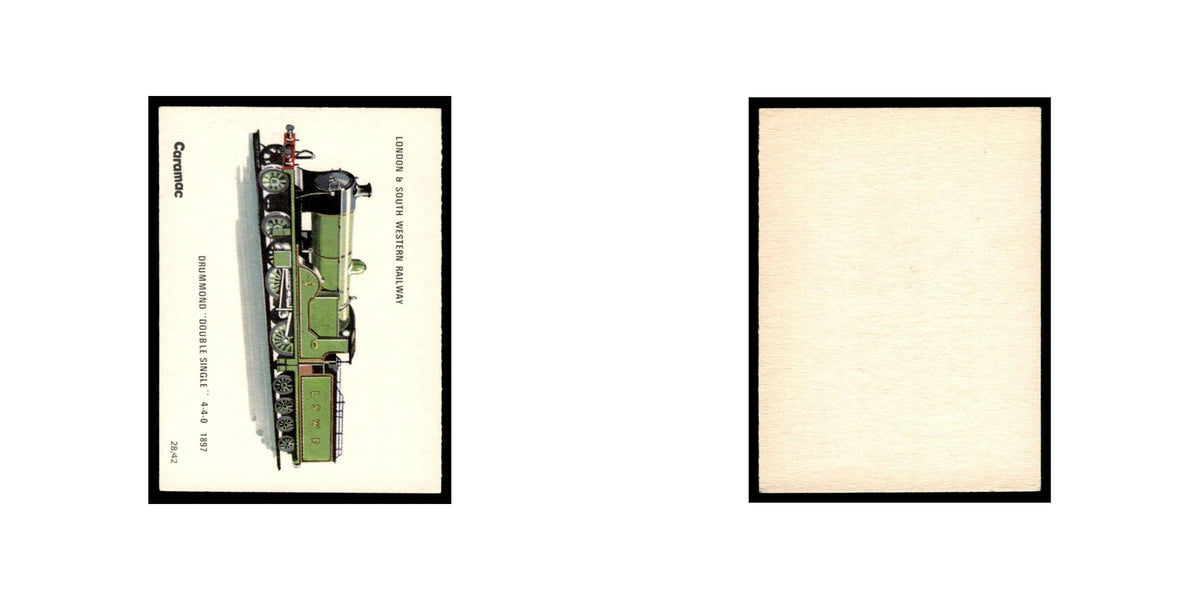 London South Western 1976 Caramac Railway Locomotives #28 Baseball Card EX