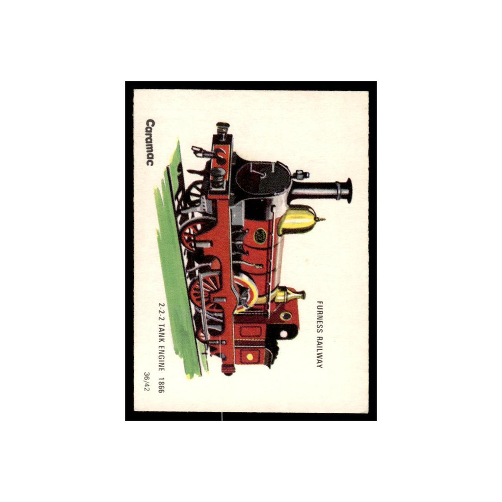 Furness Railway 1976 Caramac Railway Locomotives #36 Baseball Card EX