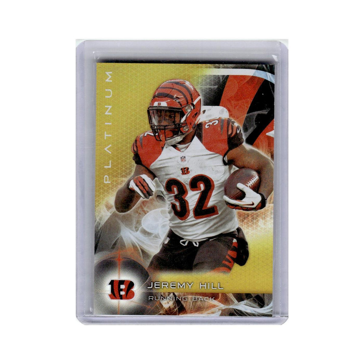 Jeremy Hill 2015 Topps Platinum #47 Cincinnati Bengals Football Card NM