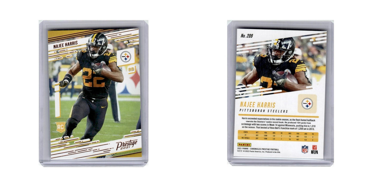 Najee Harris Rookie 2021 Panini Prestige #209 Pittsburgh Steelers NM