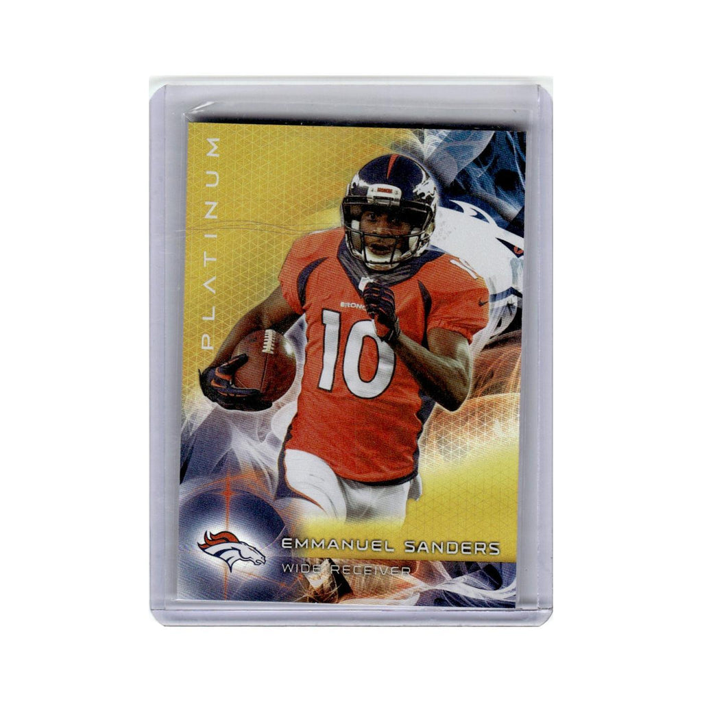 Emmanuel Sanders 2015 Topps Platinum #53 Denver Broncos Football Card NM
