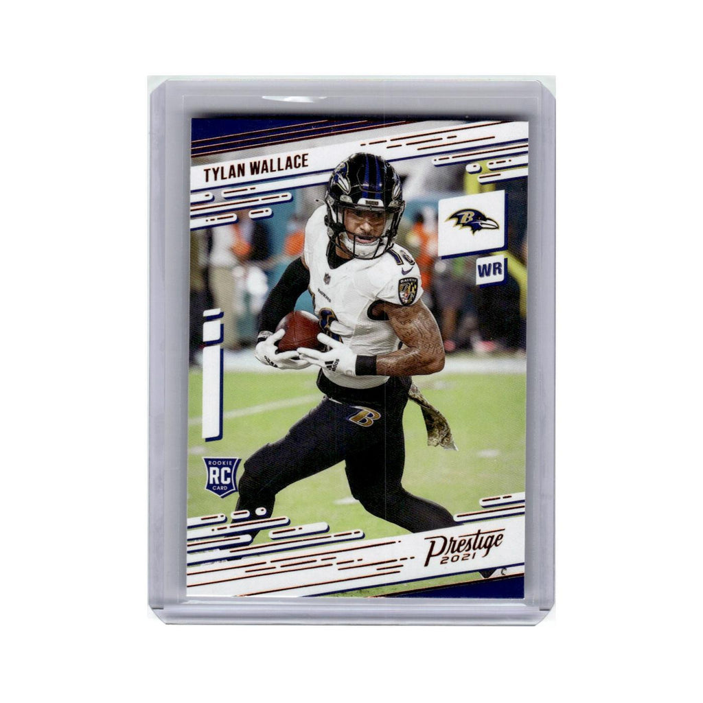 Tylan Wallace Rookie 2021 Panini Prestige #225 Baltimore Ravens Football Card NM