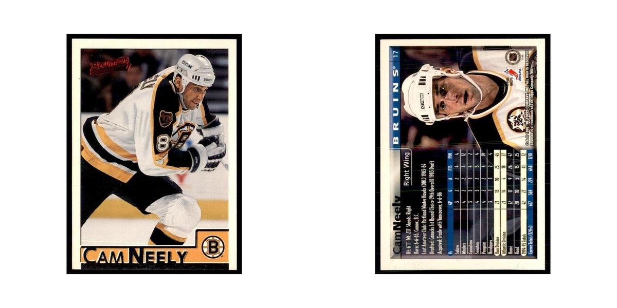 1995 Bowman Cam Neely Boston Bruins #17