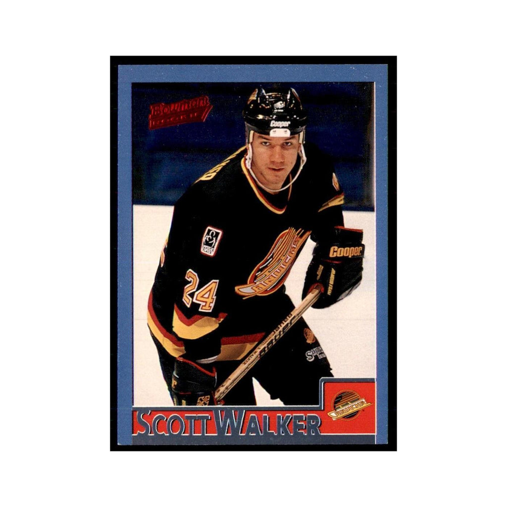 1995 Bowman Scott Walker RC Vancouver Canucks #143