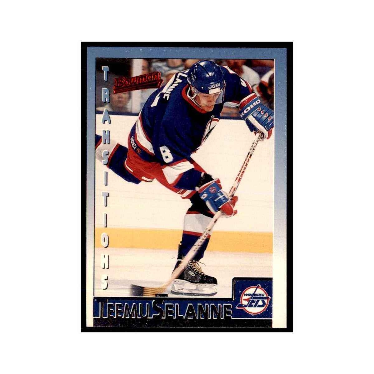 1995 Bowman Teemu Selanne Winnipeg Jets #75