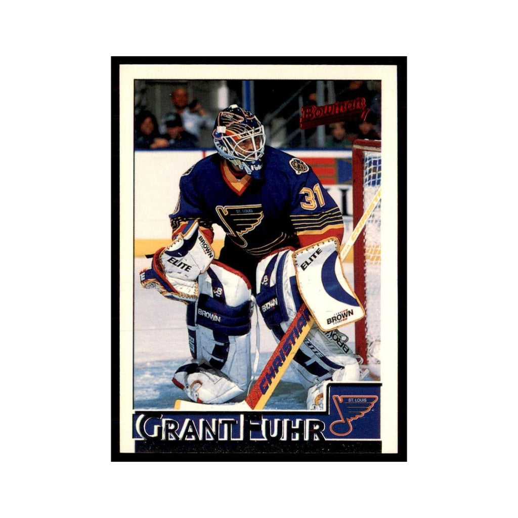 1995 Bowman Grant Fuhr St. Louis Blues #25