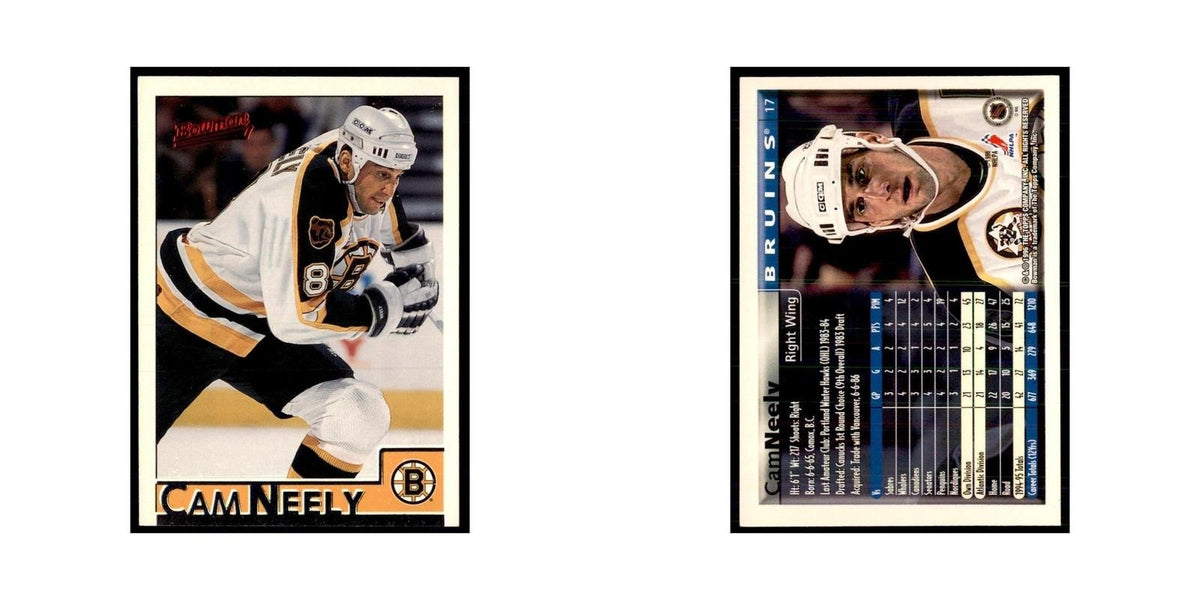1995 Bowman Cam Neely Boston Bruins #17