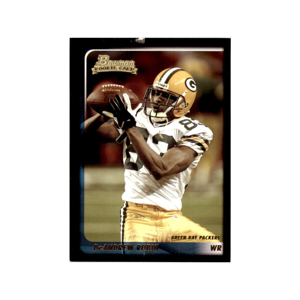 2003 Bowman DeAndrew Rubin RC Football Cards #183