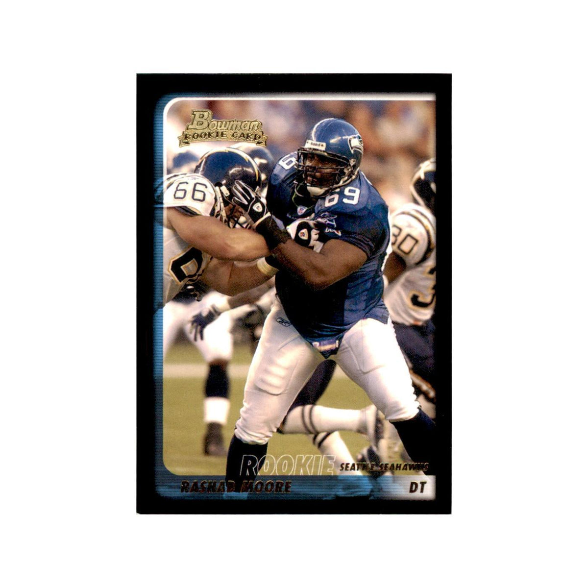 2003 Bowman Rashad Moore RC Football Cards #149