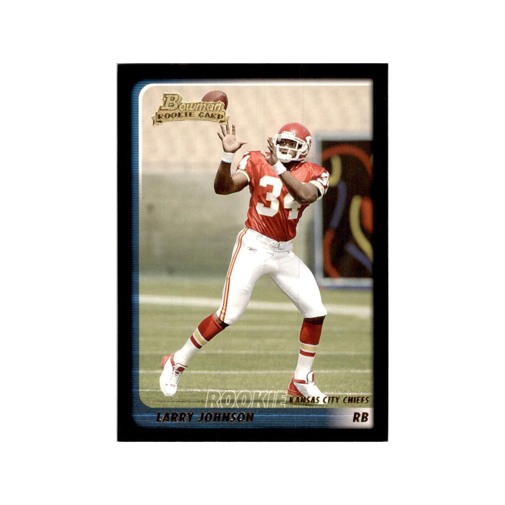 2003 Bowman Larry Johnson RC Football Cards #190