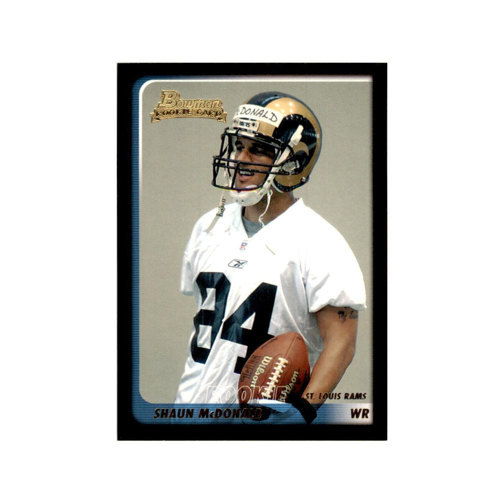 2003 Bowman Shaun McDonald Football Cards #136