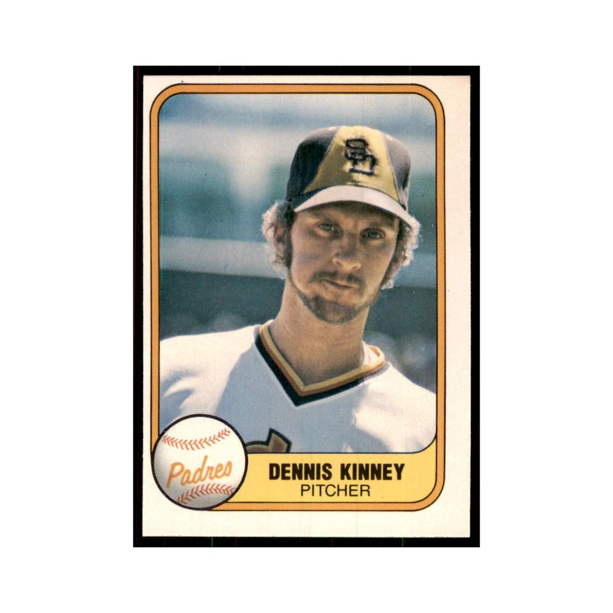 1981 Fleer Dennis Kinney Baseball Cards #505