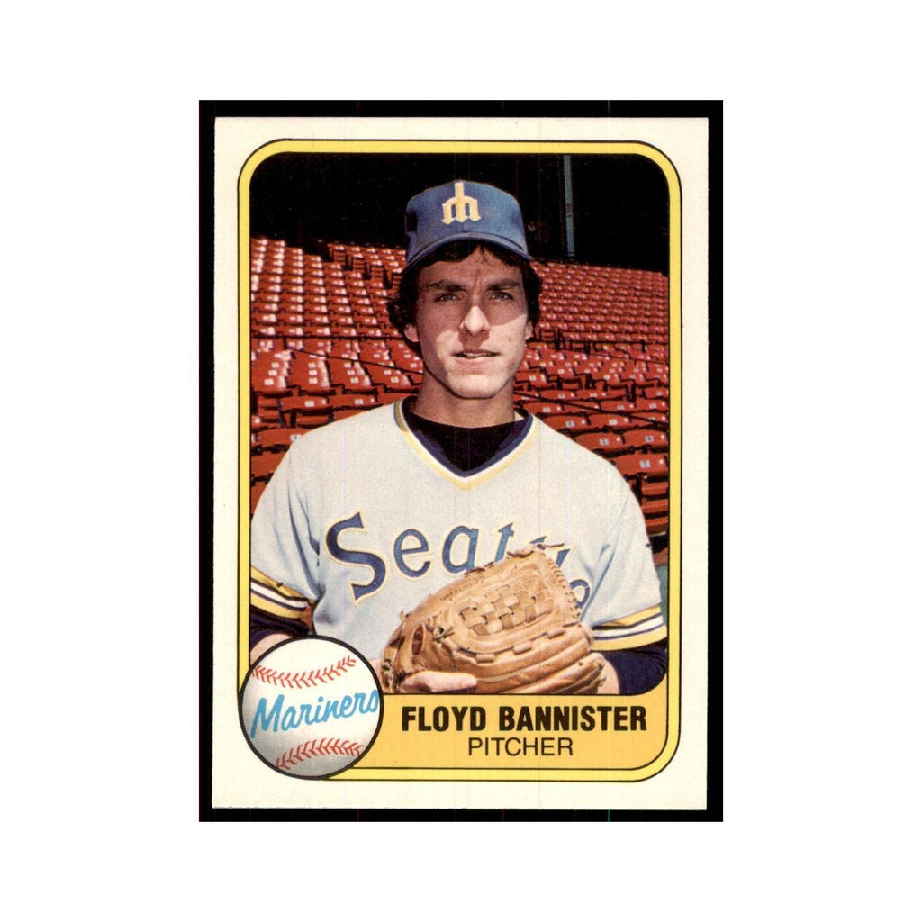 1981 Fleer Floyd Bannister Baseball Cards #599
