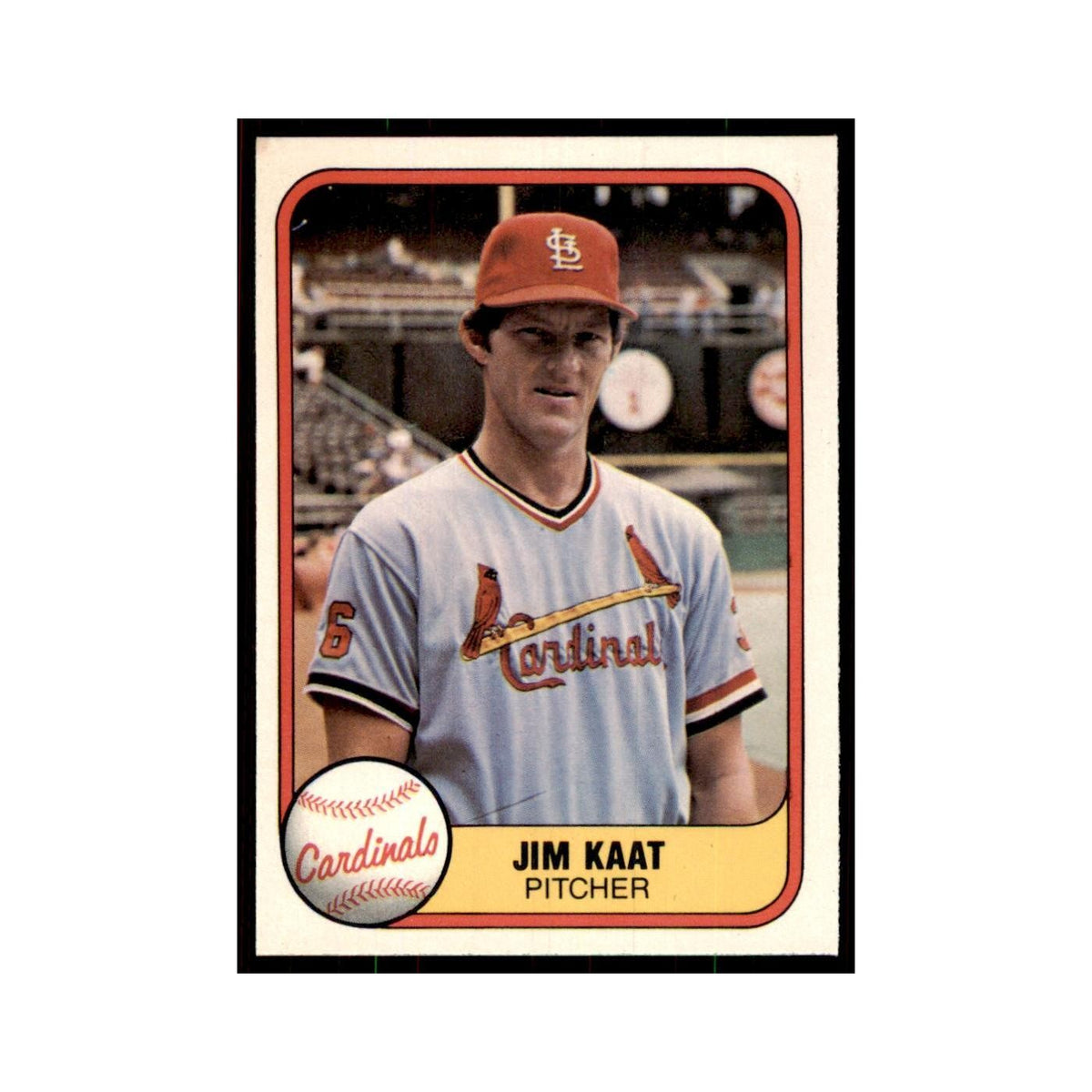 1981 Fleer Jim Kaat Baseball Cards #536