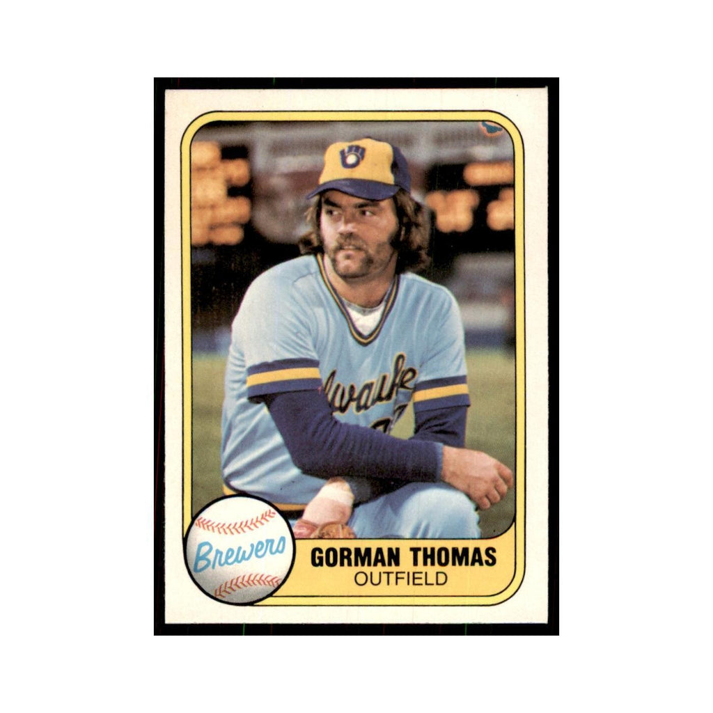 1981 Fleer Gorman Thomas Baseball Cards #507
