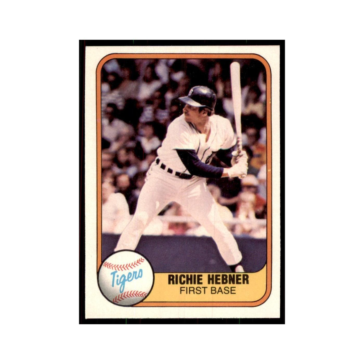 1981 Fleer Richie Hebner Baseball Cards #474
