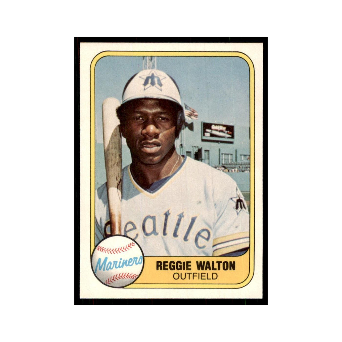 1981 Fleer Reggie Walton Baseball Cards #609