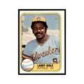 1981 Fleer Larry Hisle Baseball Cards #509