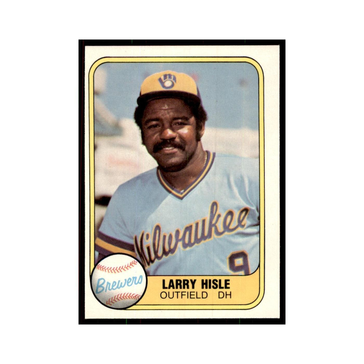 1981 Fleer Larry Hisle Baseball Cards #509