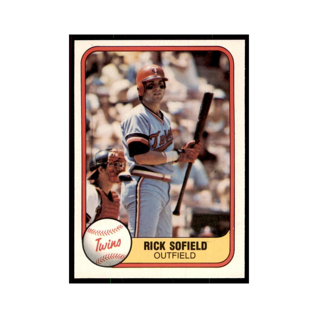 1981 Fleer Rick Sofield Baseball Cards #563
