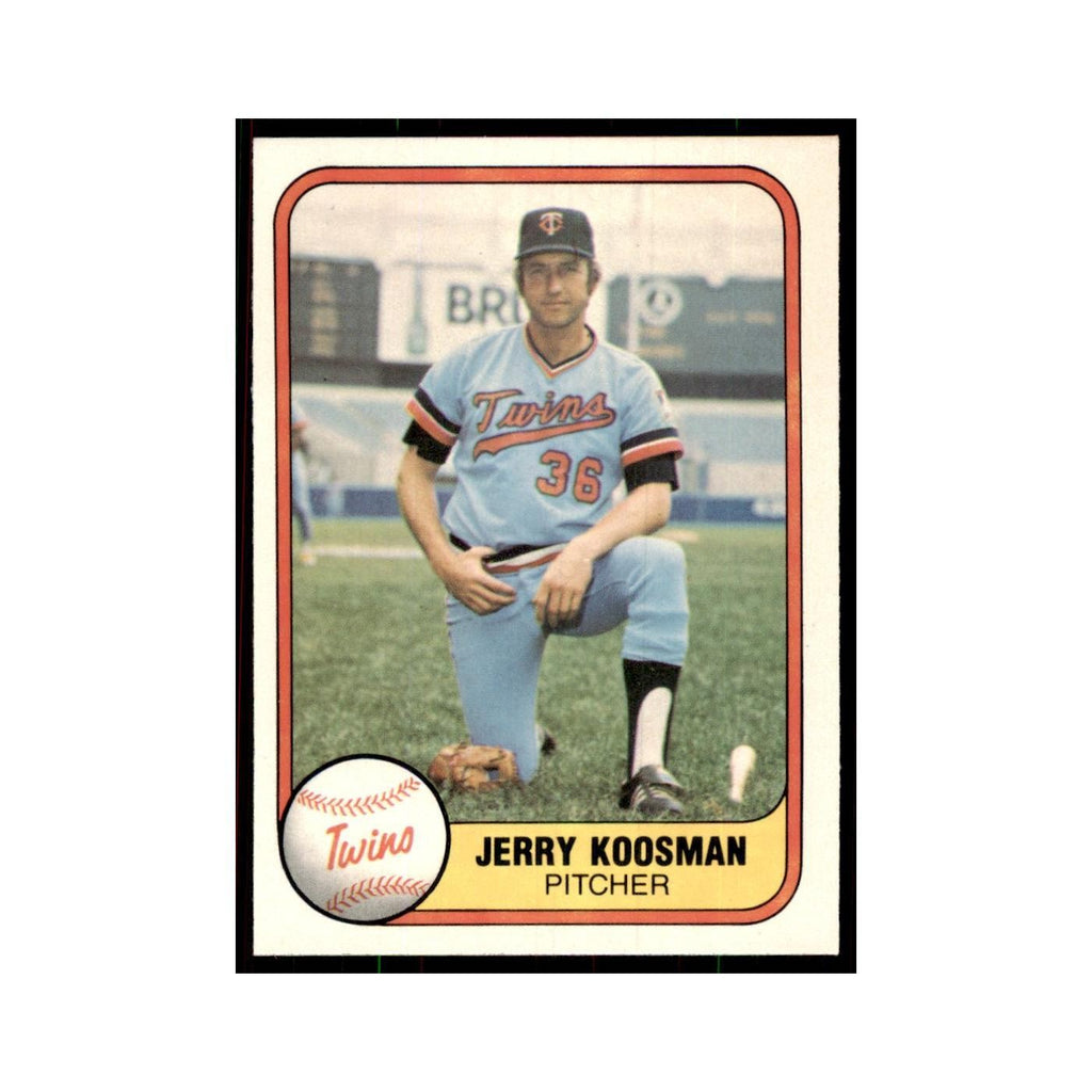 1981 Fleer Jerry Koosman Baseball Cards #552