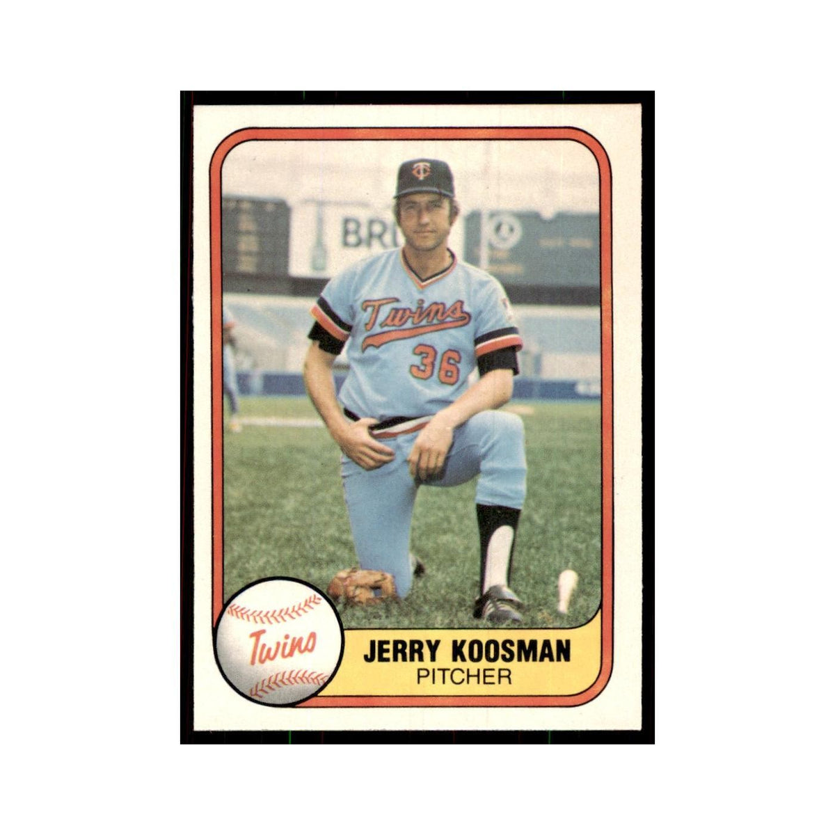 1981 Fleer Jerry Koosman Baseball Cards #552
