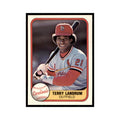 1981 Fleer Terry Landrum Baseball Cards #539