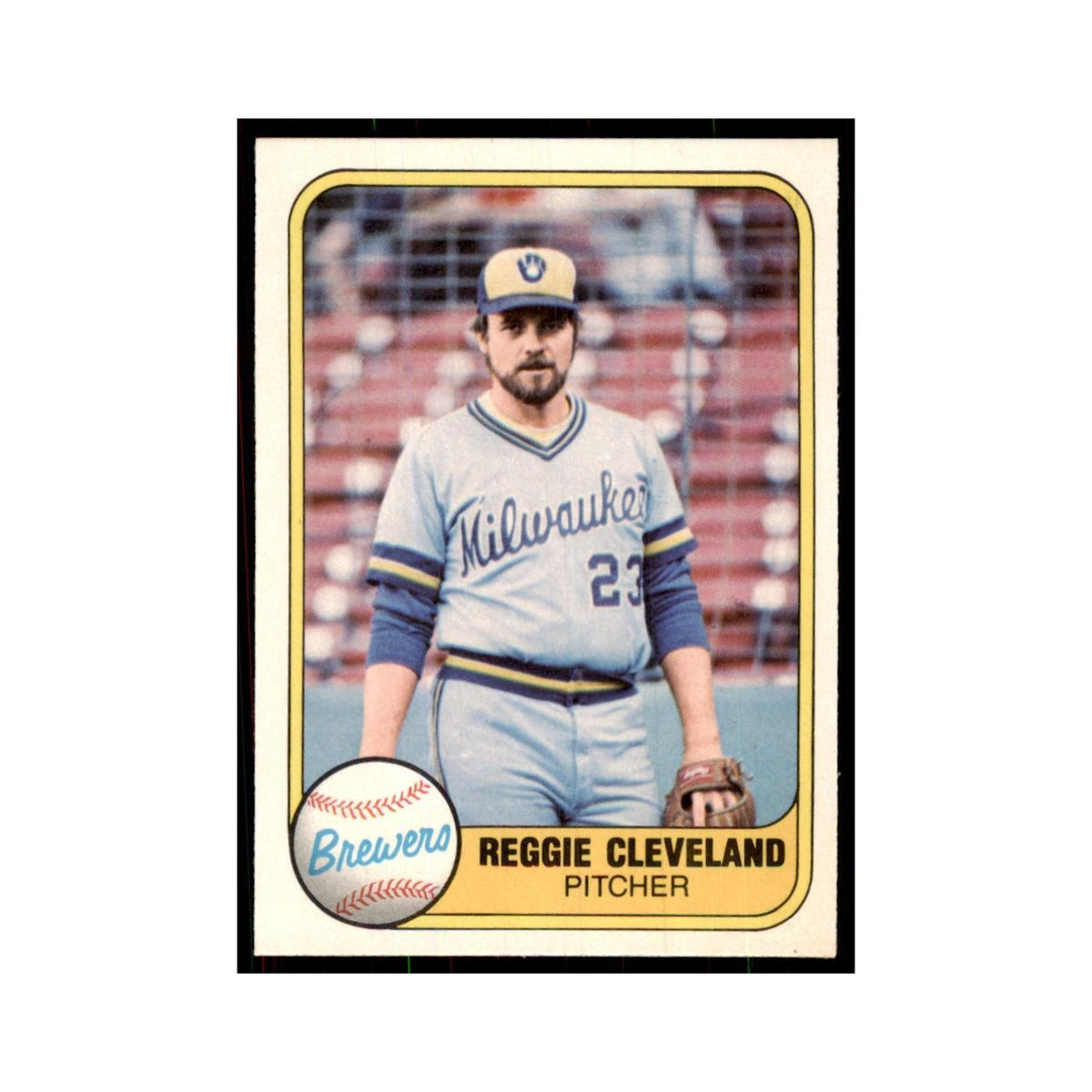 1981 Fleer Reggie Cleveland Baseball Cards #523