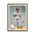1981 Fleer Don Money Baseball Cards #524