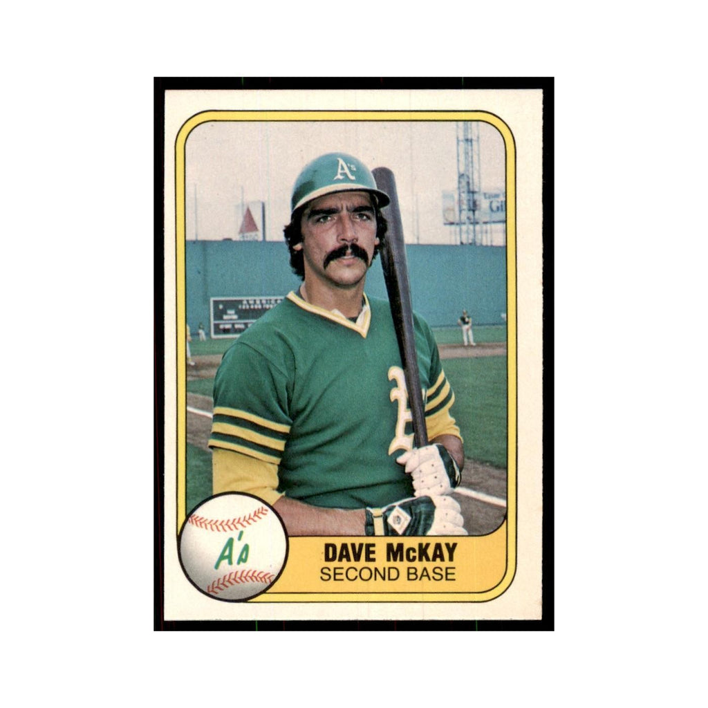 1981 Fleer Dave McKay Baseball Cards #592